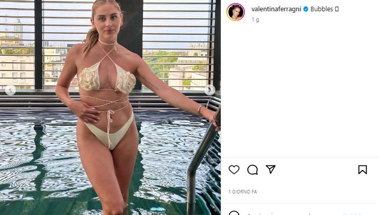 Il post di Valentina Ferragni