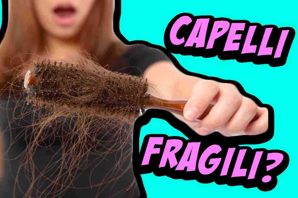 Il rimedio ai capelli fragili