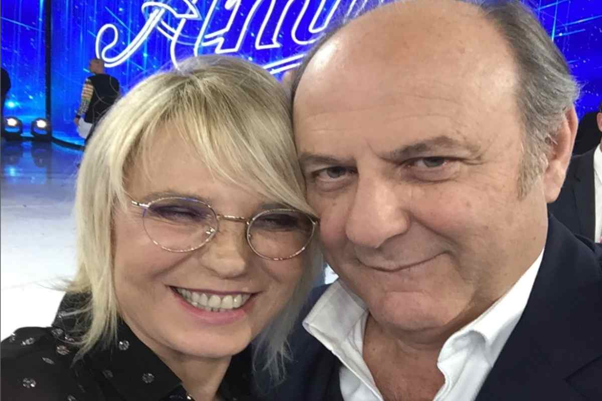 Gerry Scotti e Maria De Filippi ad Amici