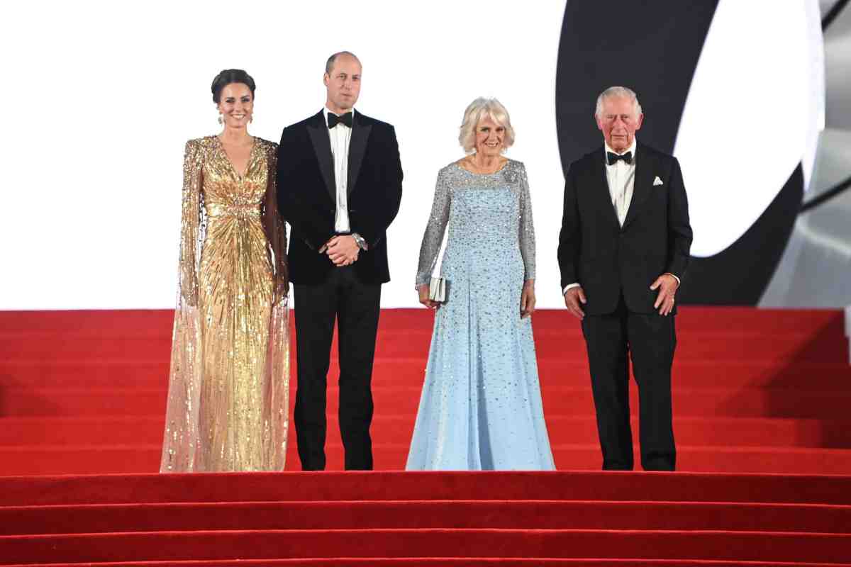 Principessa Kate, principe William, regina Camilla, re Carlo III