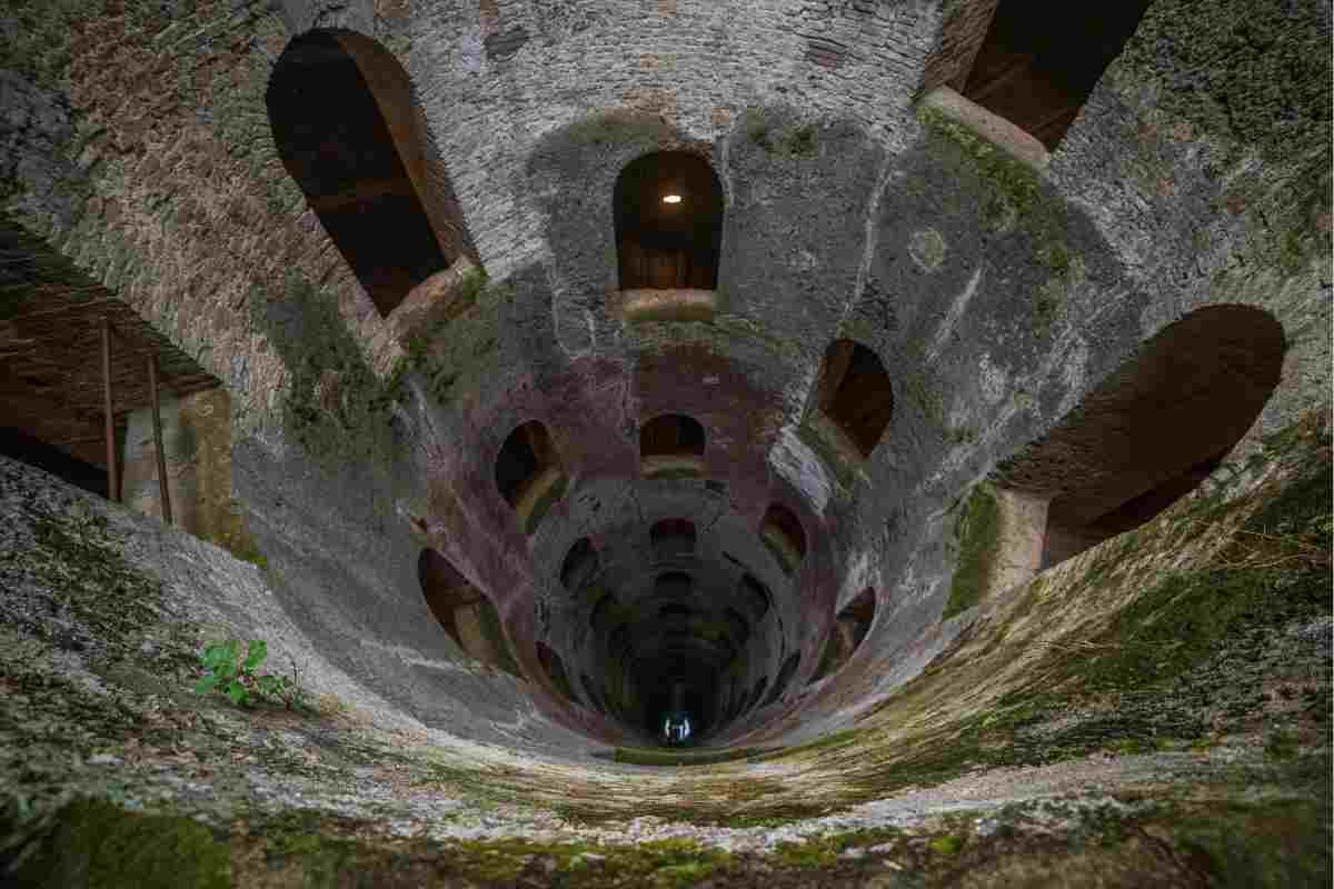 Un affaccio sul pozzo di San Patrizio Orvieto