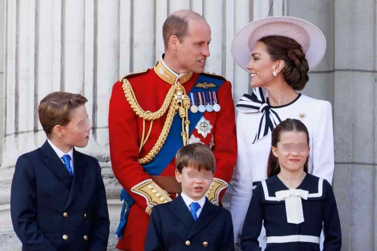 cosa ha detto Kate Middleton ai figli