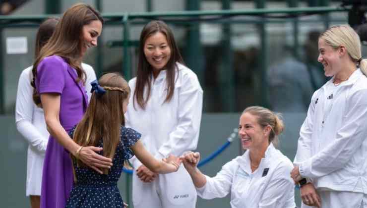 Kate Middleton William Charlotte Pippa Wimbledon