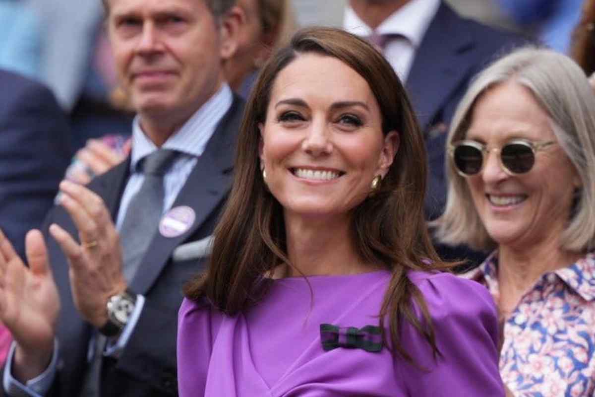 Kate Middleton in pubblico senza William: con chi era 