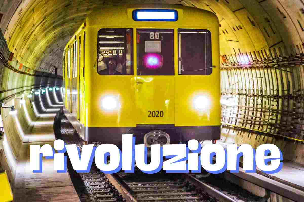 Metropolitana rivoluzionaria collega due città