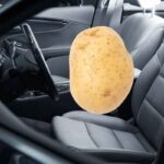 Patata in auto salva gli automobilisti