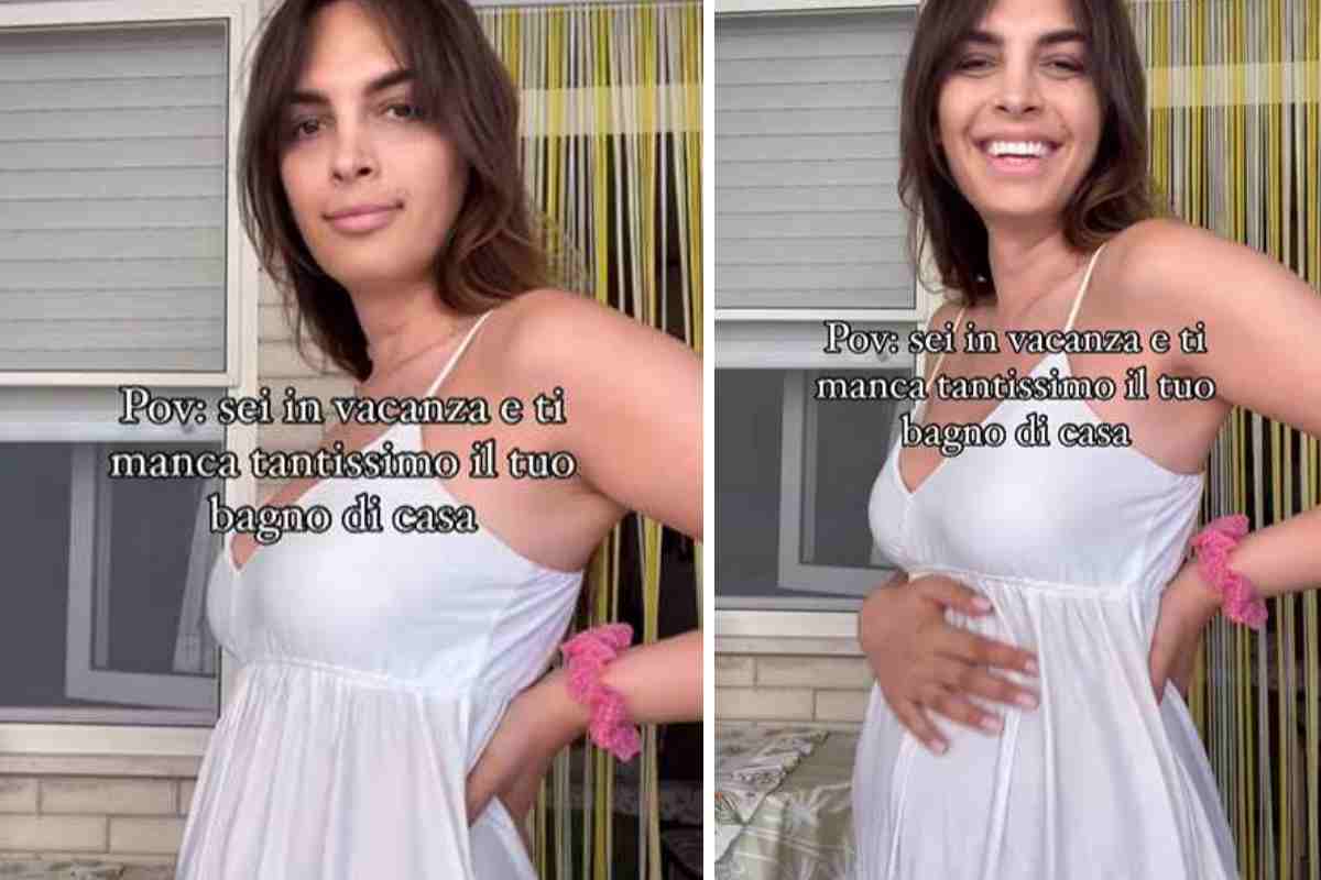 Andrea Nicole si mostra così sui social