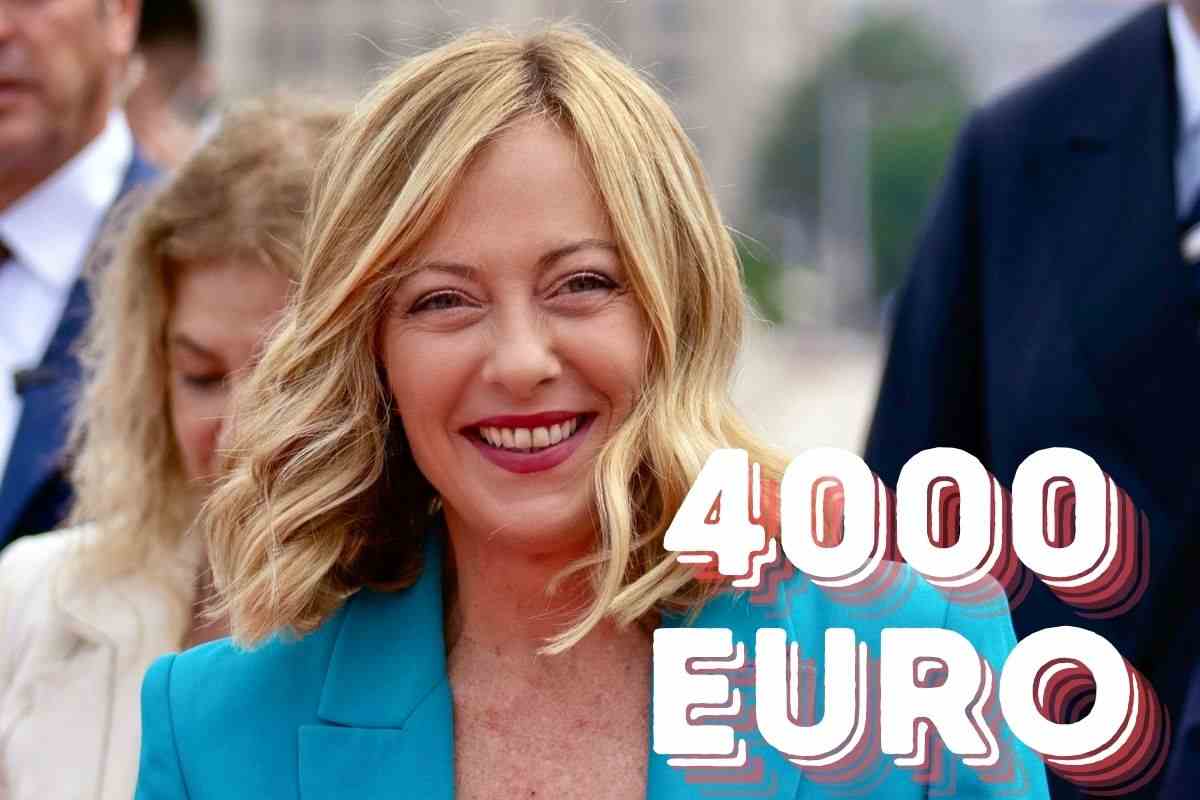 Governo dà 4000 Euro