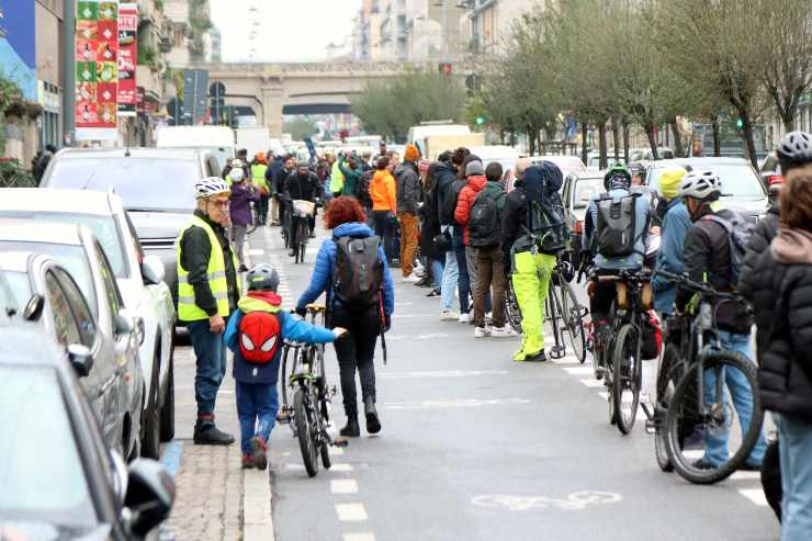 Pista ciclabile multa alla e-bike con autovelox